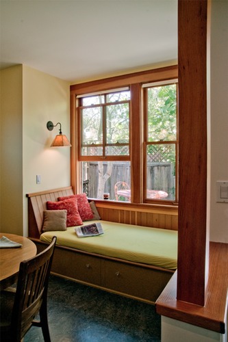 15. kitchen window seat